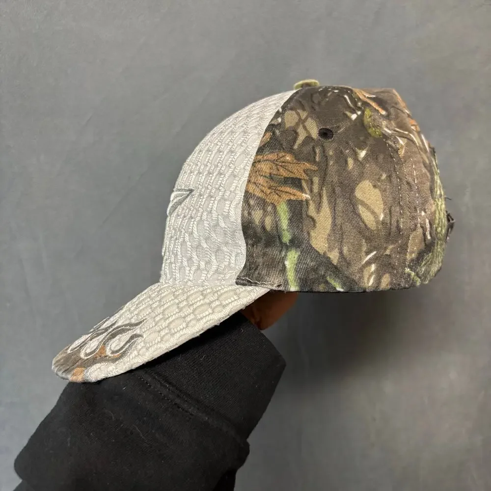 Texas Star Camo Flame Star Hat Ocean Brand Adjustable Strapback Rockabilly